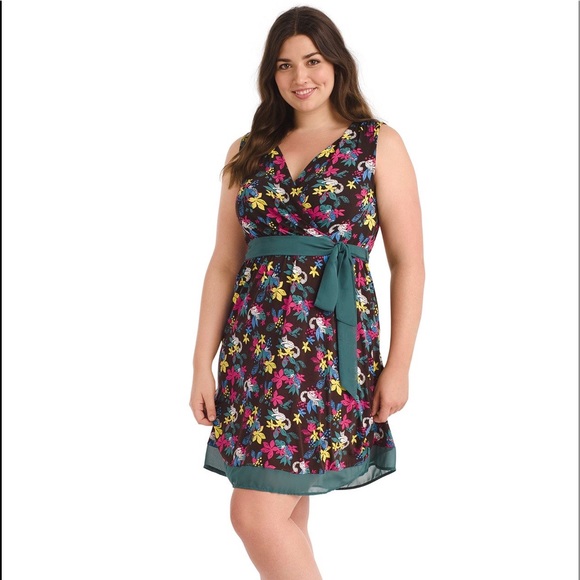 Modcloth Sleeveless Jungle Lemur Print 